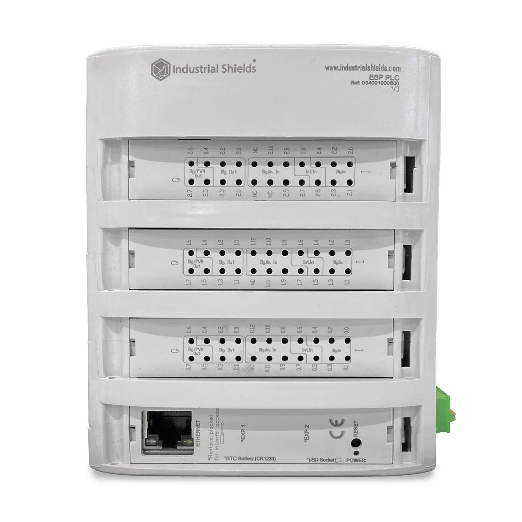 ✓ ESP32 PLC - Industrial Automation Controller.